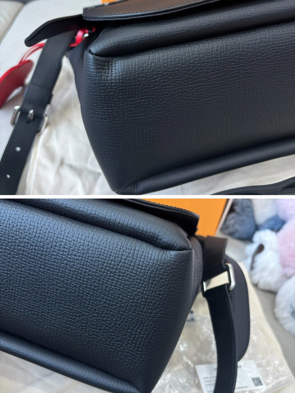 Louis Vuitton × Nigo Besace Tokyo Denim Monogram Shoulder Crossbody Black SHW