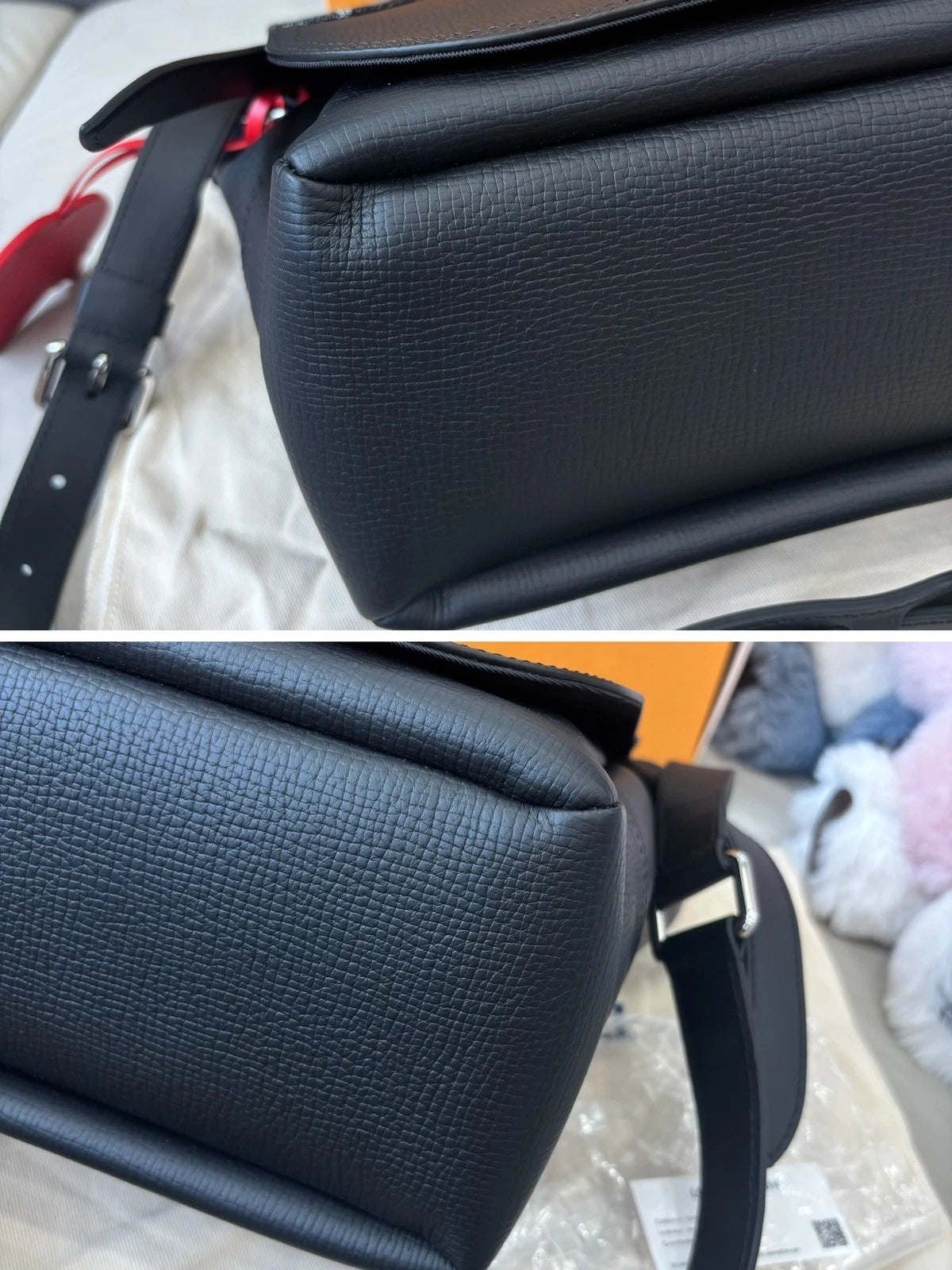 Louis Vuitton × Nigo Besace Tokyo Denim Monogram Shoulder Crossbody Black SHW