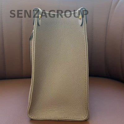 Louis Vuitton OnTheGo MM Grey Monogram Tote Bag - Classic Women's Handbag