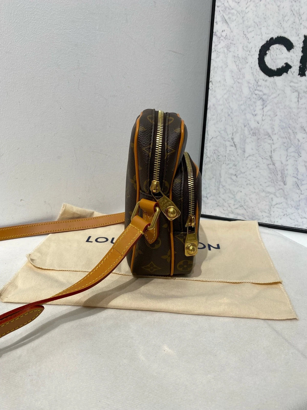 Louis Vuitton Amazone Double Layer Crossbody Camera Bag For Women
