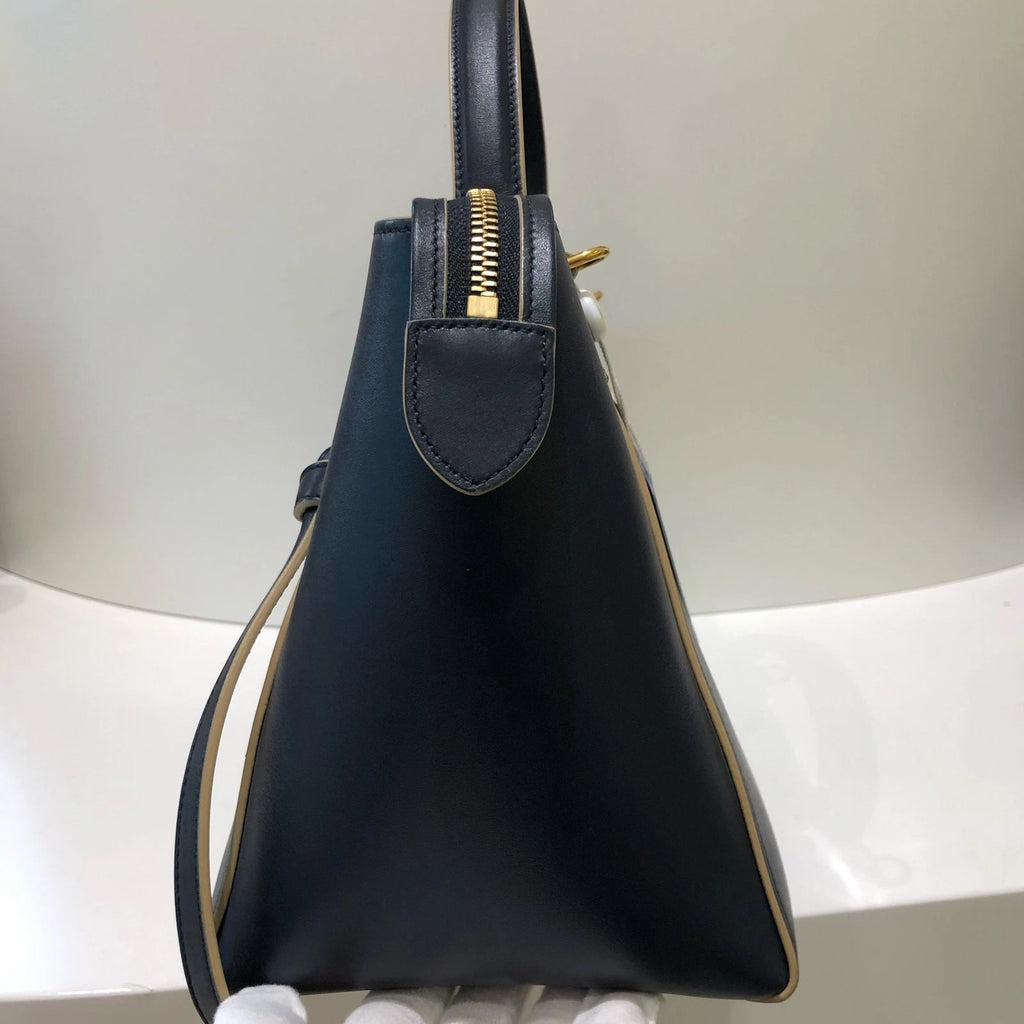 CELINE Mini Belt Bag Top Handle Bag Crossbody For Women