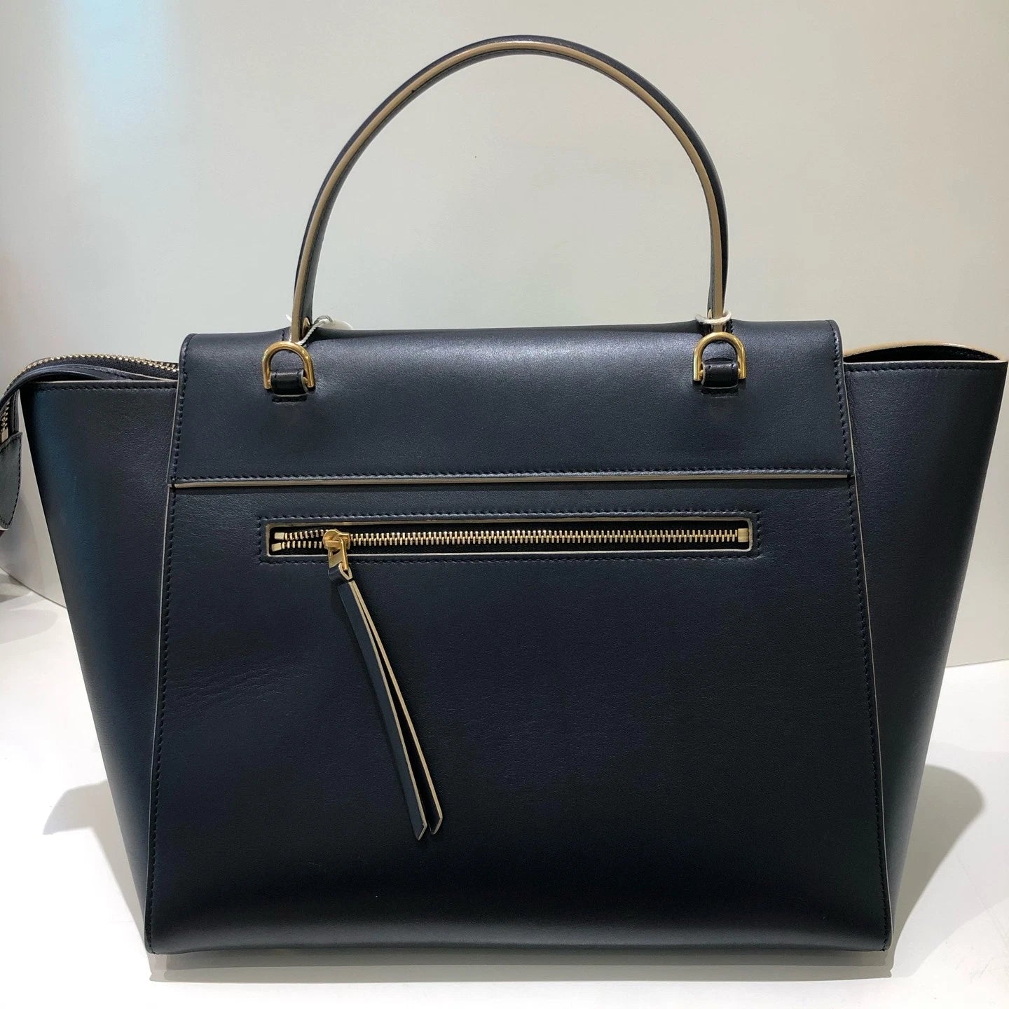 CELINE Mini Belt Bag Top Handle Bag Crossbody For Women
