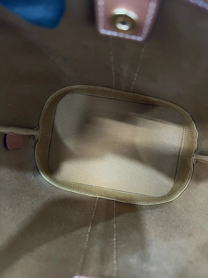 Authentic Celine Monogram Canvas Small Bucket Bag For Women