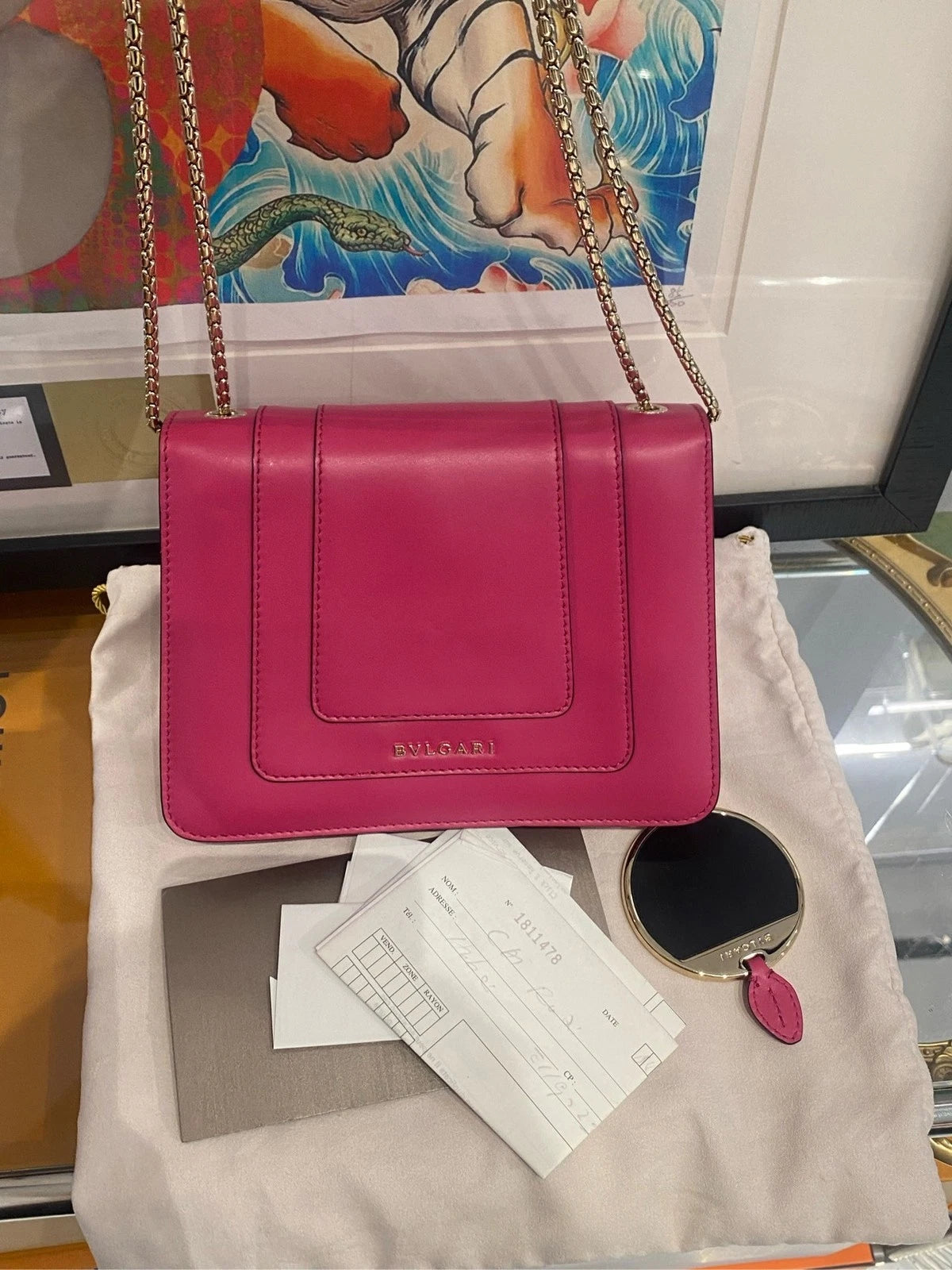 Bvlgari Serpenti Head Shoulder Crossbody Bag For Women
