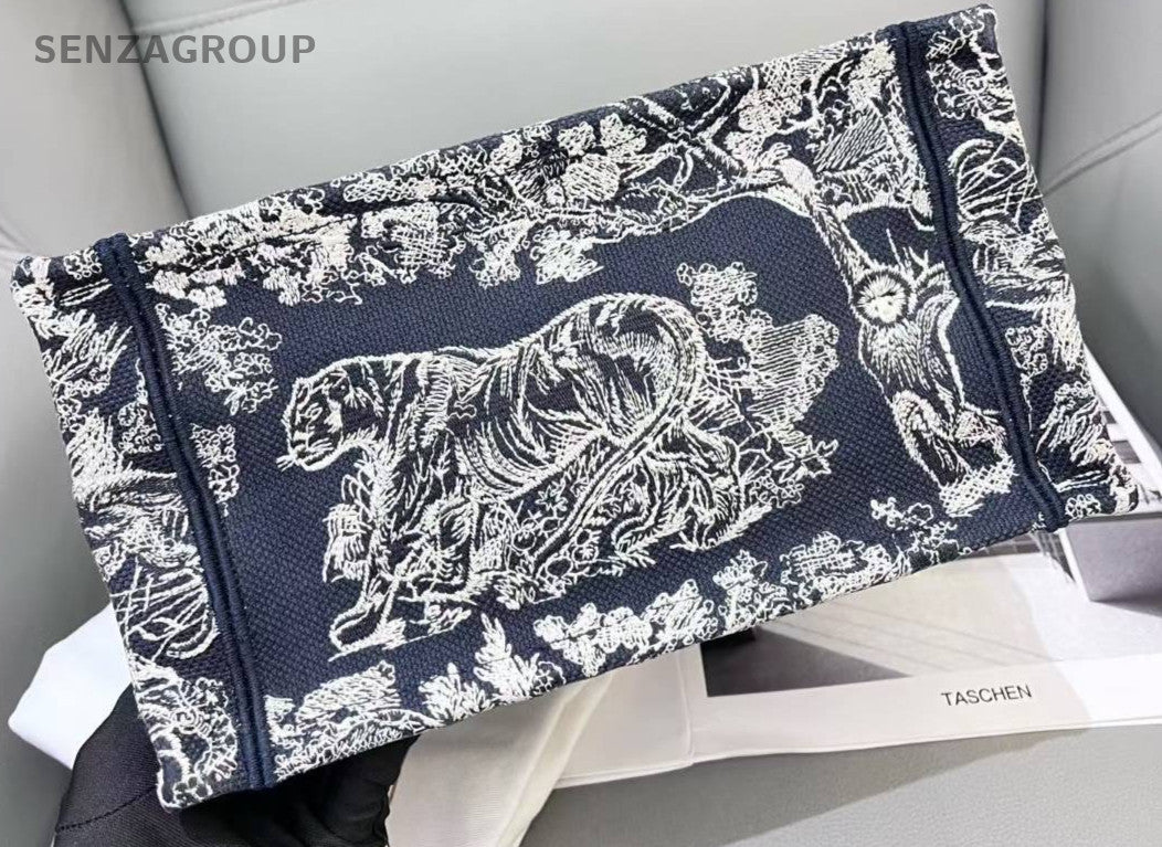 Christian Dior Book tote Zoo Series Handbag Small Almost Brand NEW women