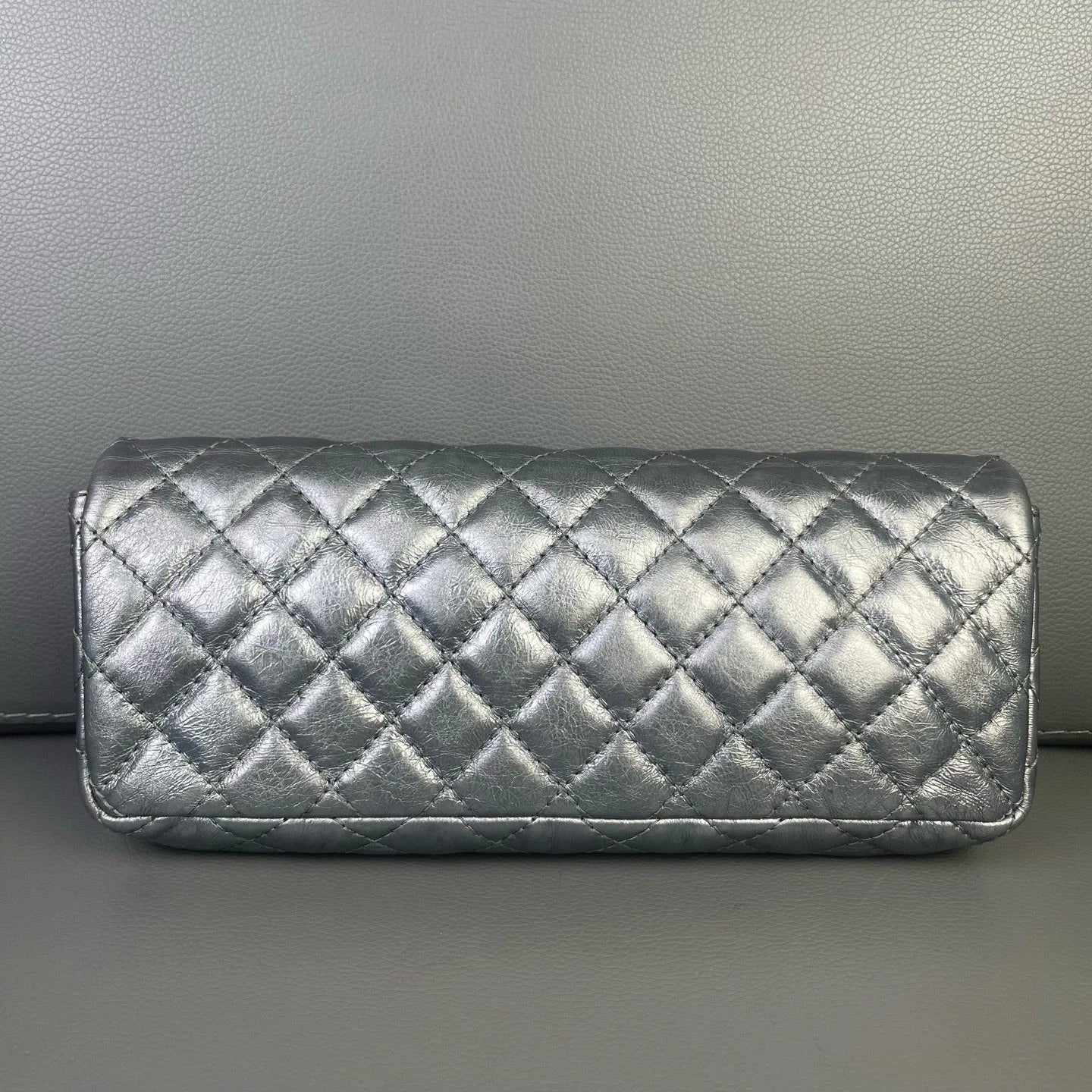 Chanel 2.55 Pearl Leather Baguette Shoulder Underarm Bag For Women