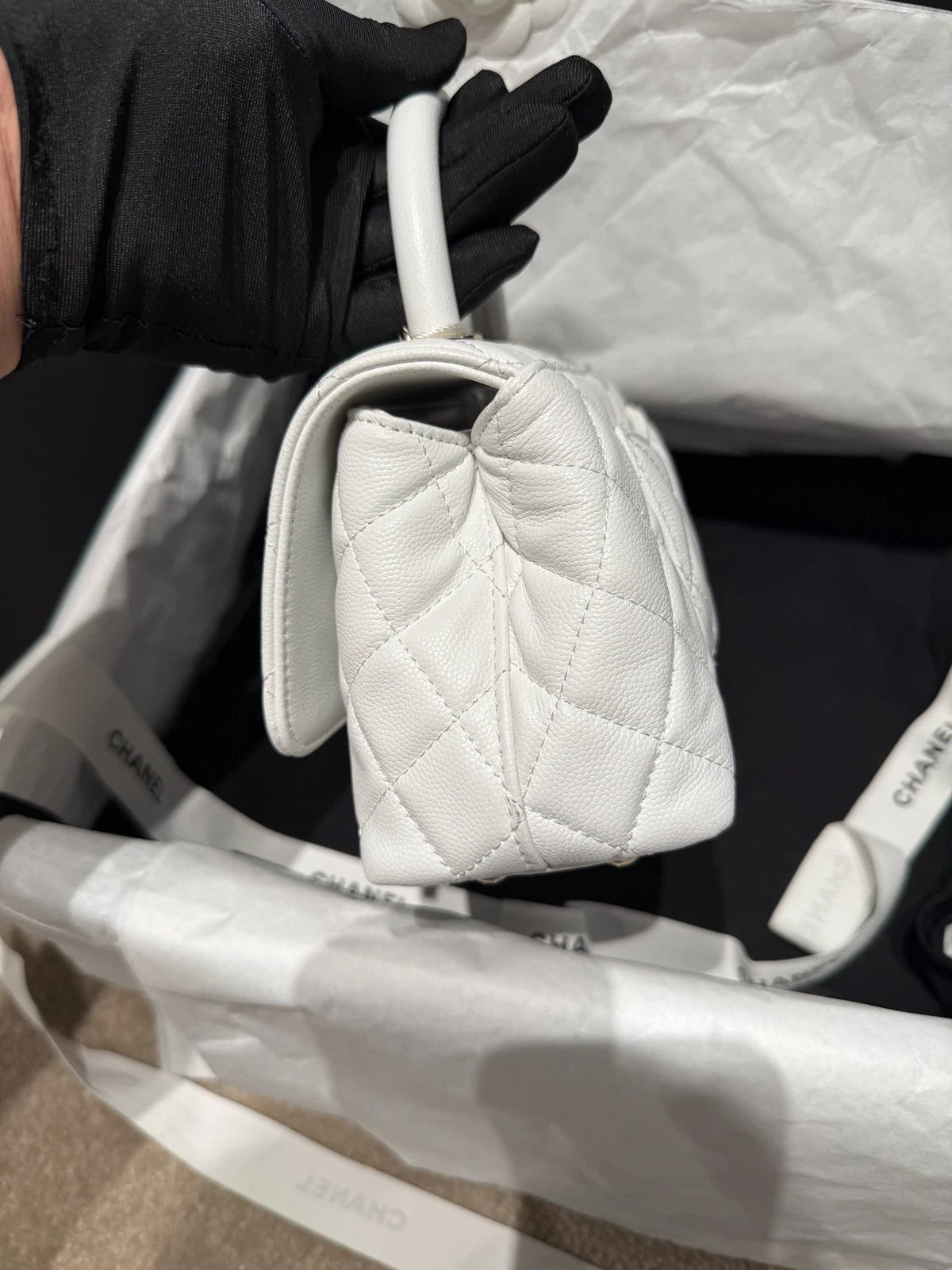 New Full Film Chanel Coco Handle Top Handle Bag For Women