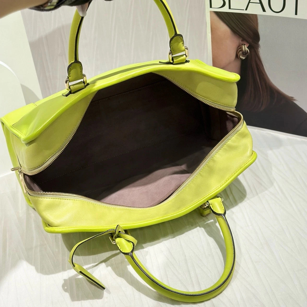 Loewe Amazona36 Leather Handbag For Women