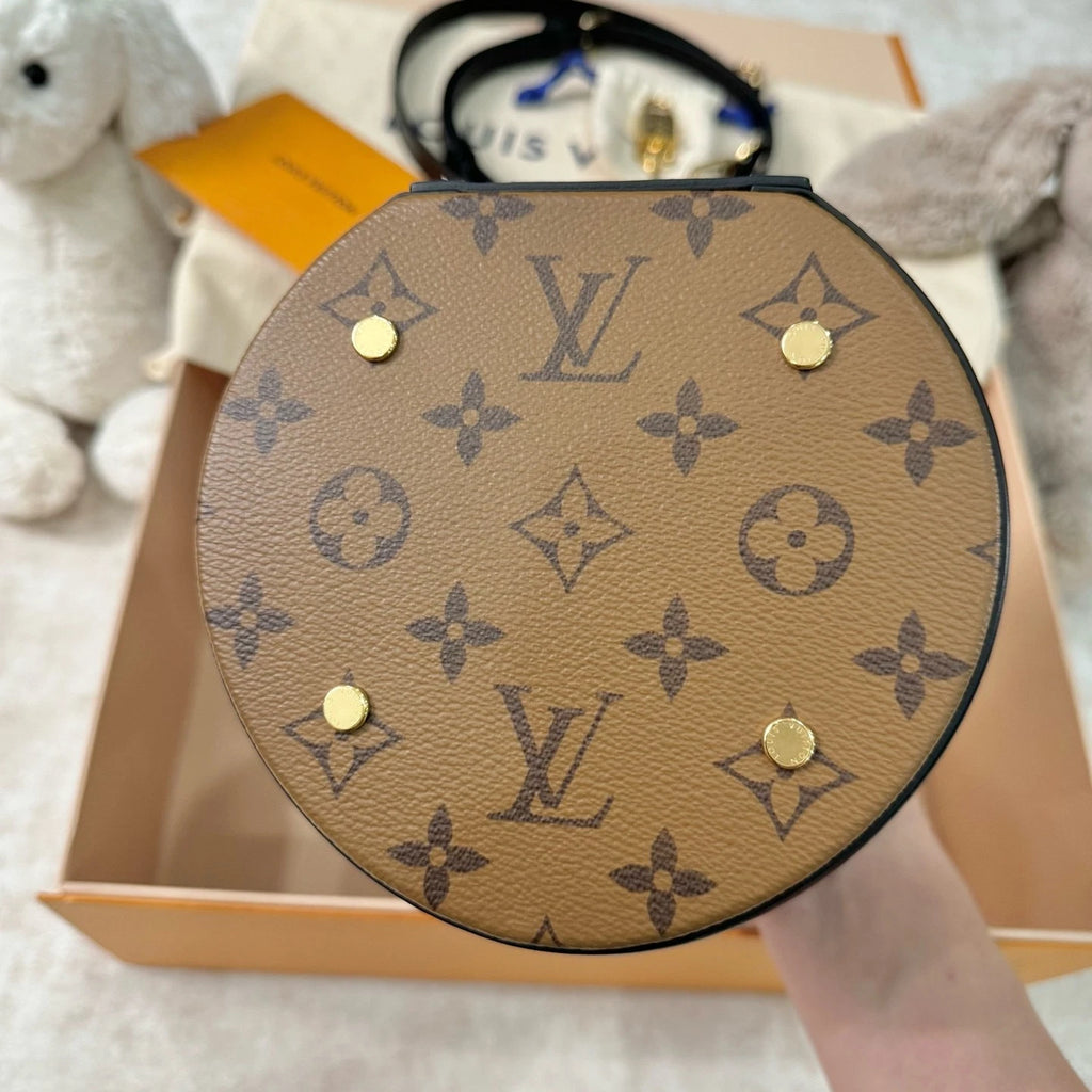 New Louis Vuitton Cannes Canvas Bucket Bag For Women