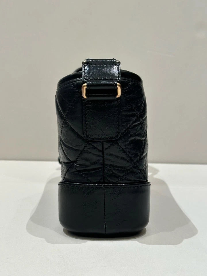 CHANEL Black Small Gabrielle Shoulder Crossbody Bag For Women