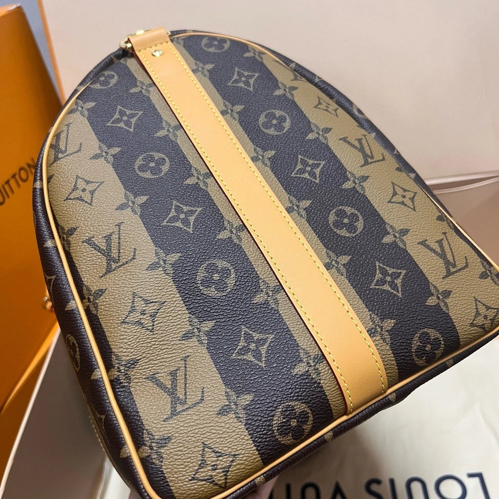 Louis Vuitton x NIGO Keepall50 Canvas Handbag For Women