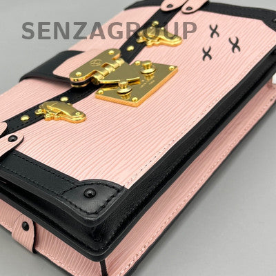 Louis Vuitton Boite Chapeau Souple Pink Epi Leather Crossbody Bag Women