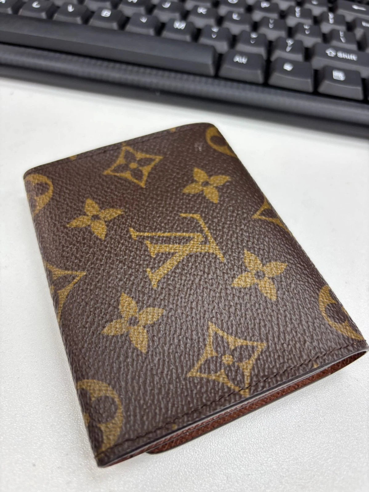 sj0001 26416 Louis Vuitton Monogram Canvas Card Holder u