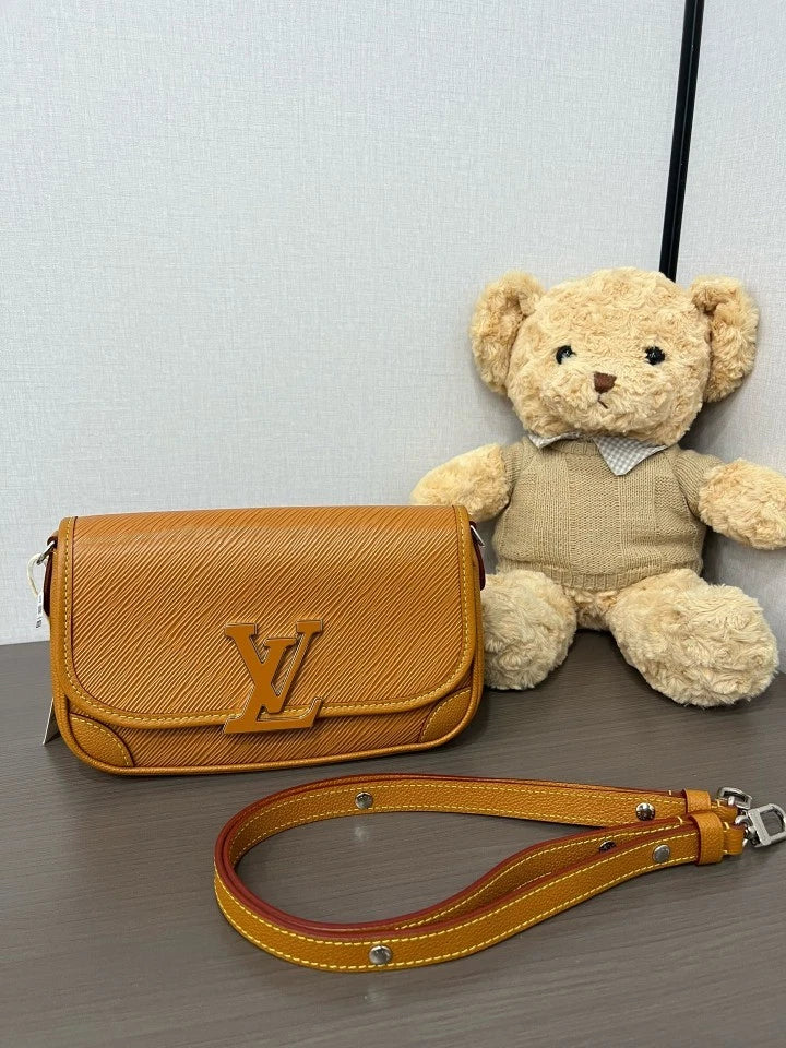 Louis Vuitton Buci Epi Leather Shoulder Bag