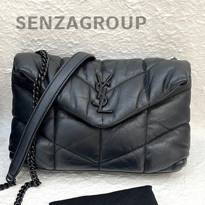 Saint Laurent Soblack Puffer Toy Small Chain Shoulder Bag - Classic Women's