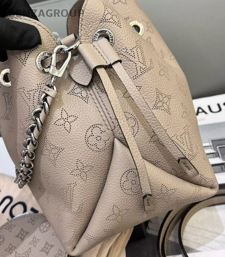 Louis Vuitton Bella  Shoulder Bag Crossbody Gray Silver Used Women Classic