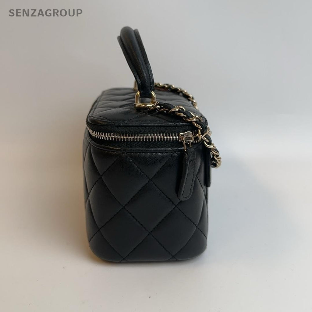 SJ0001 chanel vanity case lambskin
