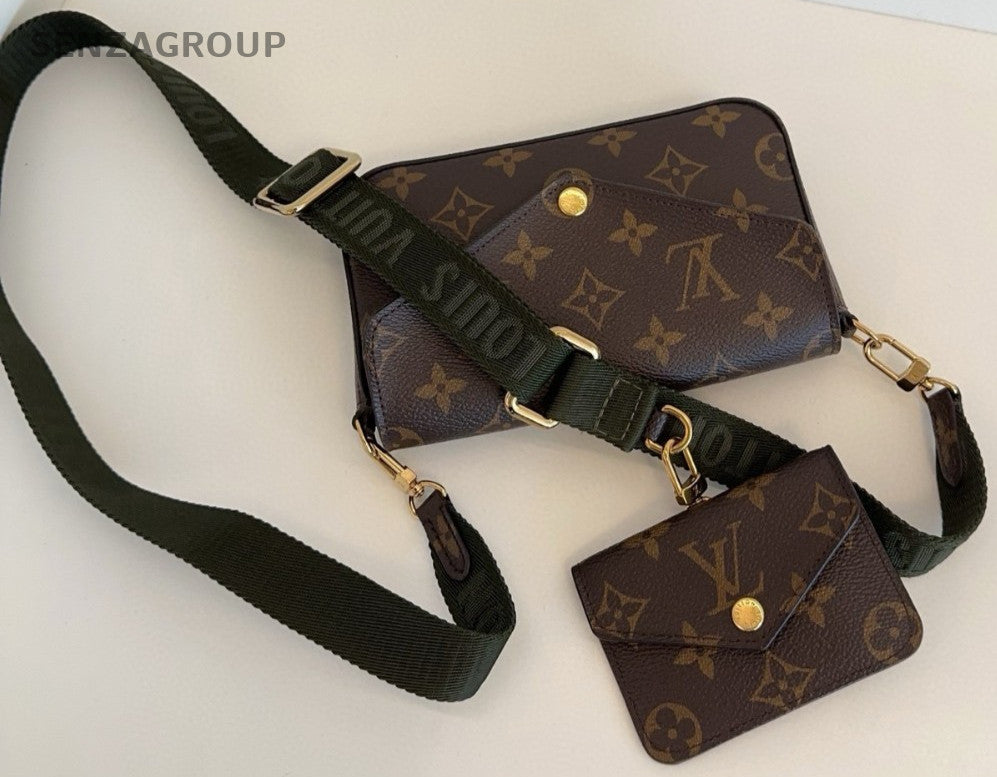 Louis Vuitton Multi Pochette Accessoires Shoulder Bag Canvas New style Women