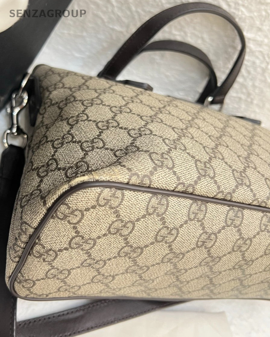 GUCCI Monogram 2way Shoulder bag Top Handle Classic