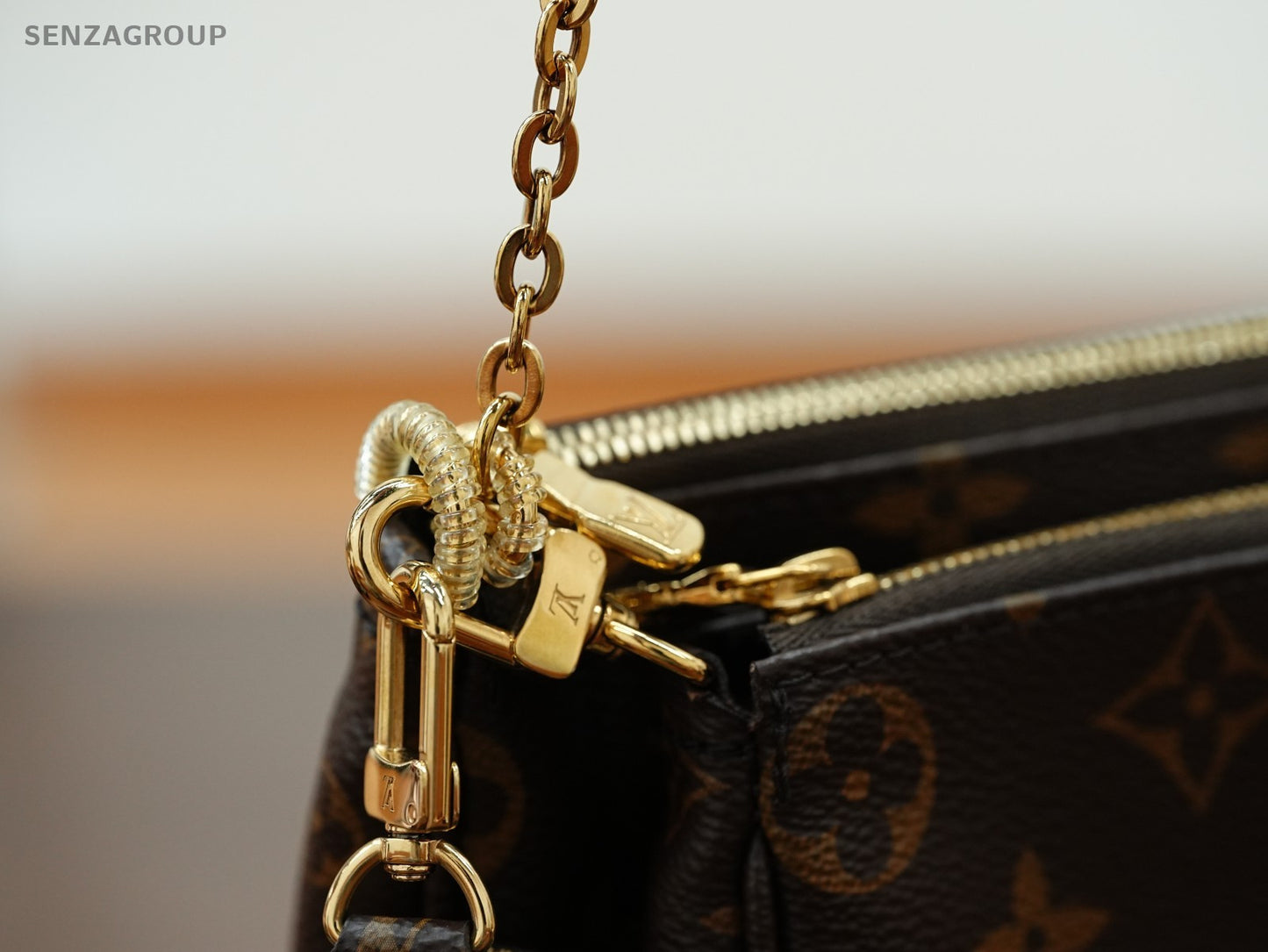 Louis Vuitton Multi Pochette Accessoires Shoulder Bag Canvas M44813