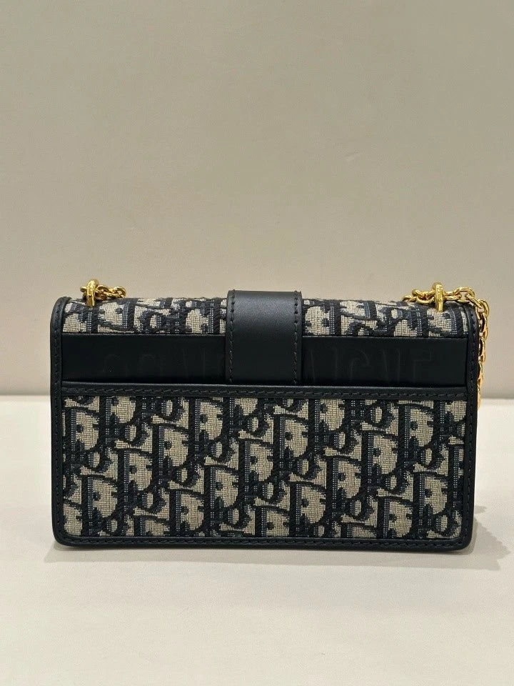Authentic Dior Montaigne Small Chain Shoulder Bag For Women