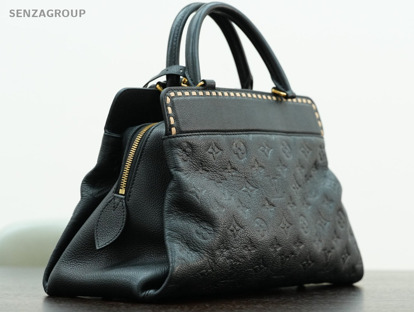 Louis Vuitton Vosges Monogram Empreinte Top Handle 2way Shoulder Handbag