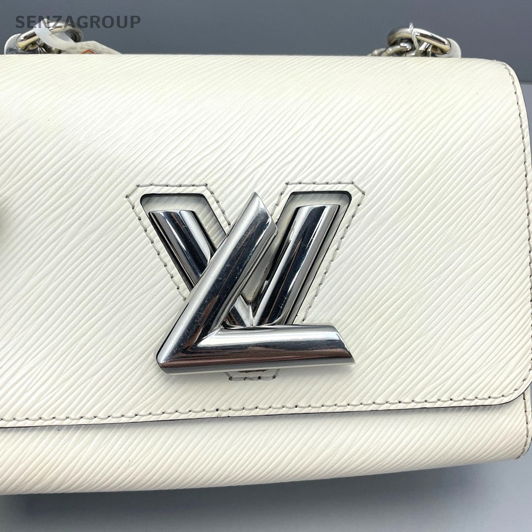 Louis Vuitton Twist PM Chain Strap Epi Leather Shoulder bag Cream White Women