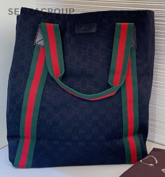 GUCCI Monogram GG SHELLY LINE tote Shoulder bag