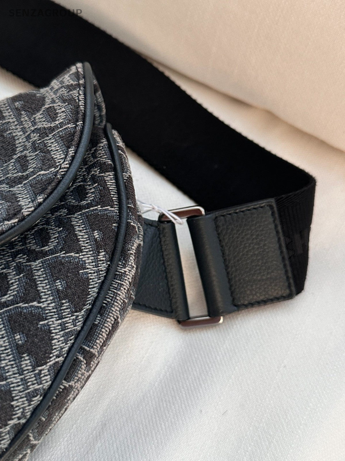 Christian Dior Saddle Shoulder Bag Women  Black
