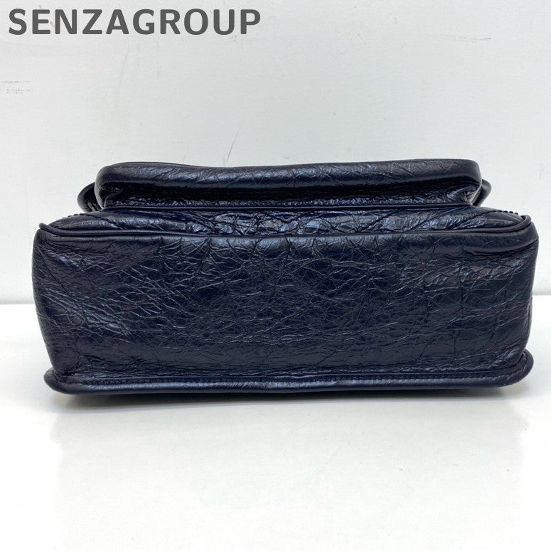 Saint Laurent Niki Medium Blue Silver Chain Shoulder Bag Women