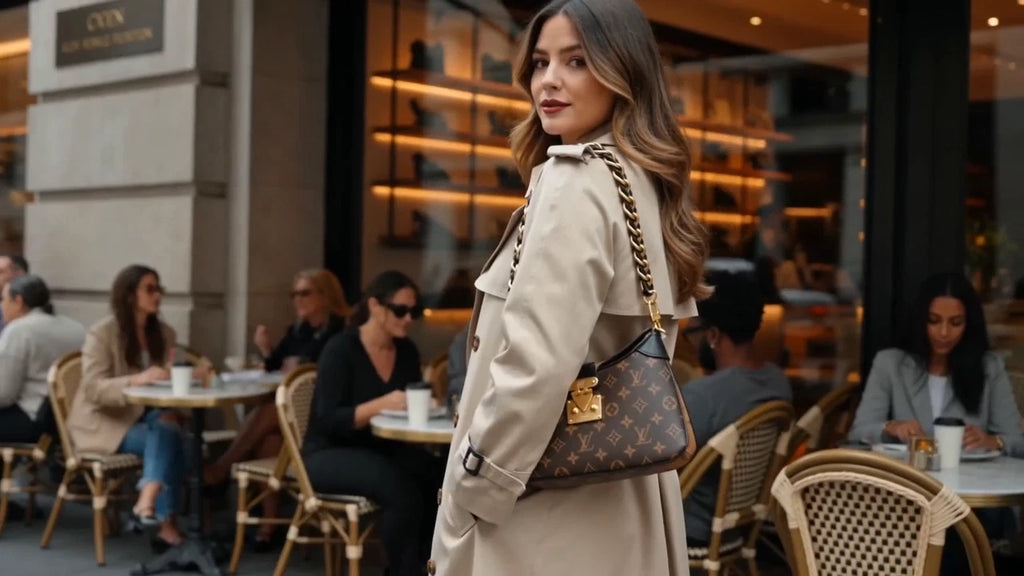 Louis Vuitton Twinny Monogram Canvas Shoulder Bag Crossbody Excellent