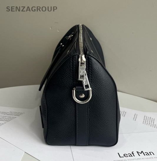 Louis Vuitton City Keepall All Leather Deep Blue Shoulder bag Classic