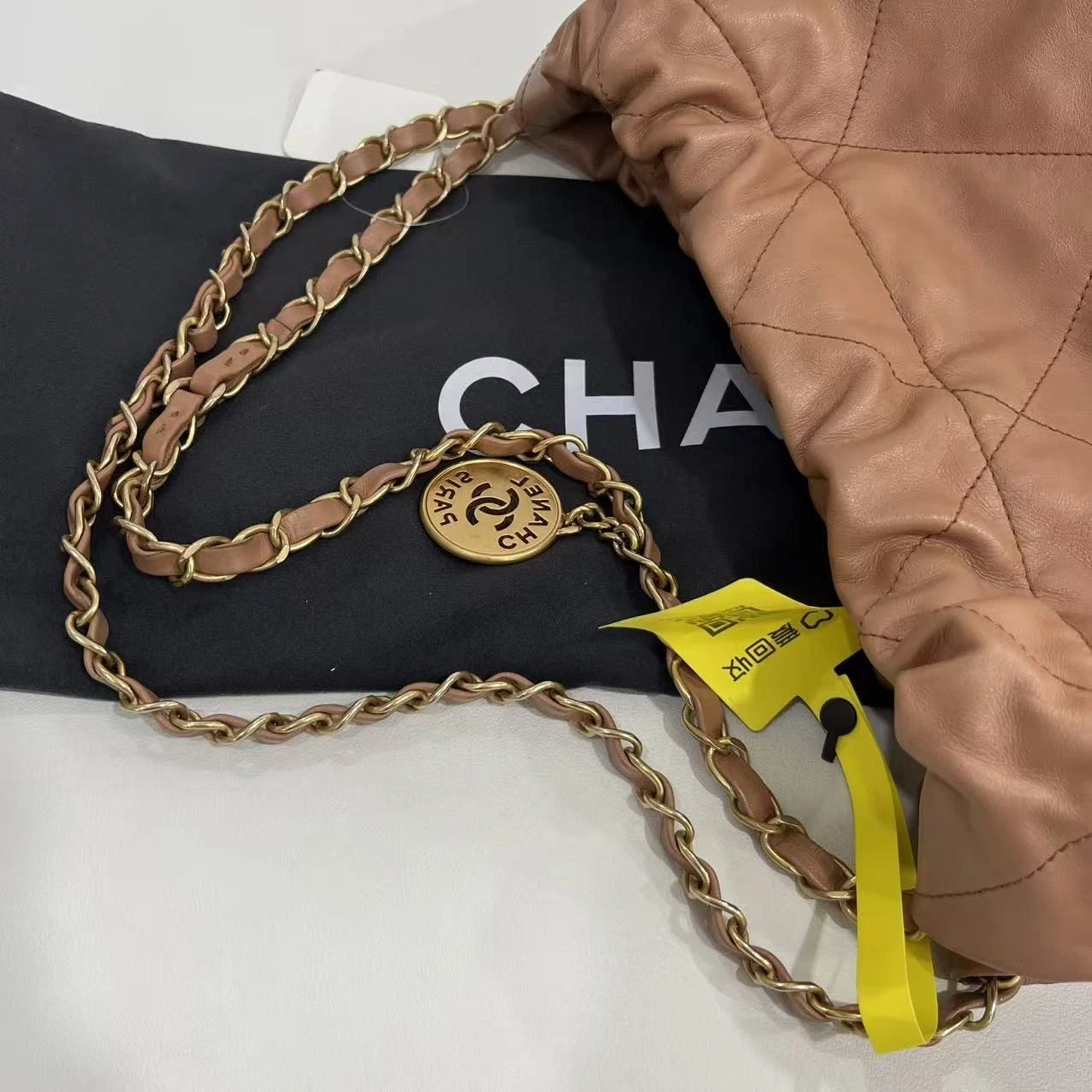 CHANEL 22Bag Medium Tote Shoulder Bag for Women