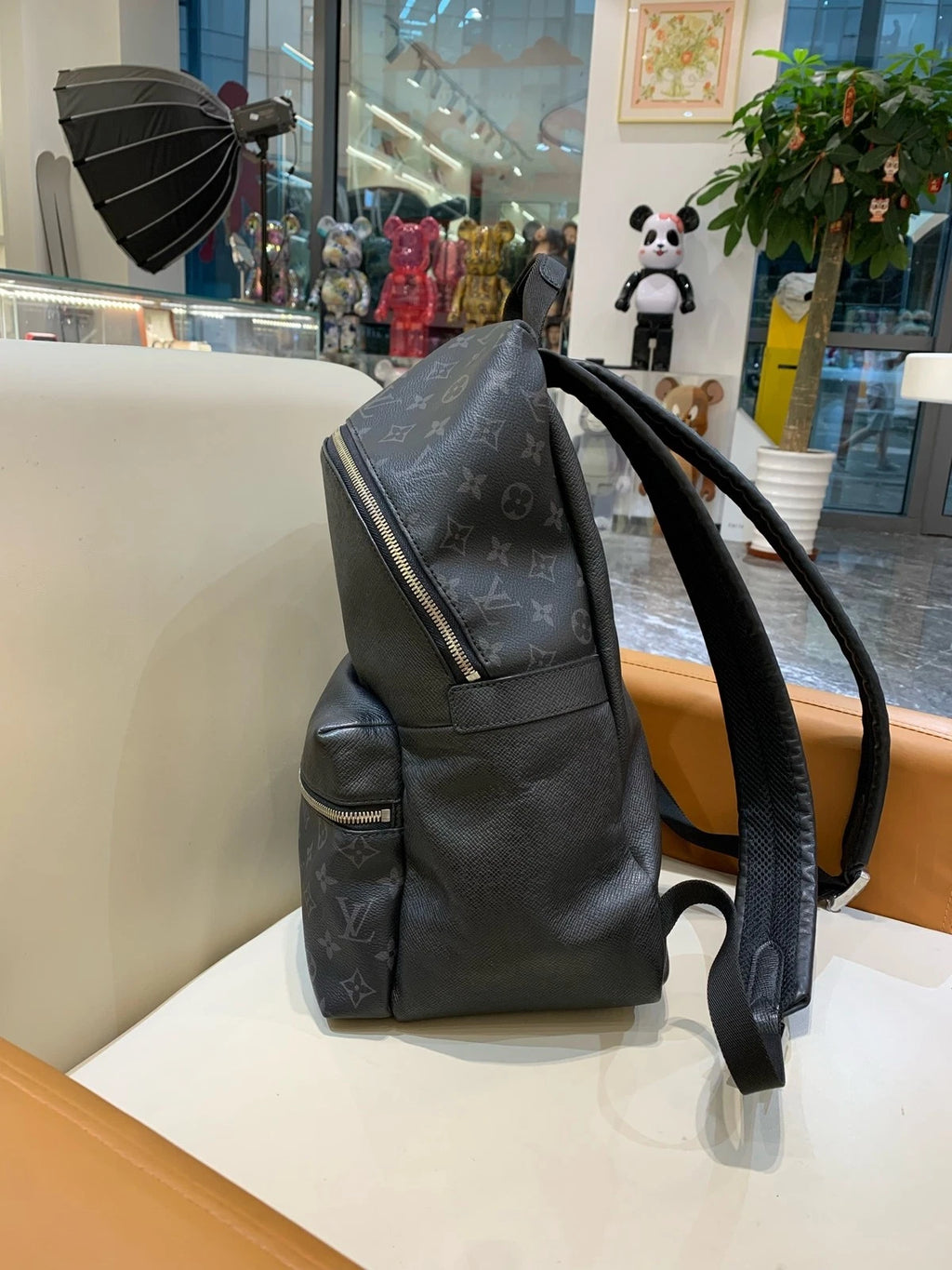 Louis Vuitton Black Monogram Canvas Apollo Backpack For Unisex