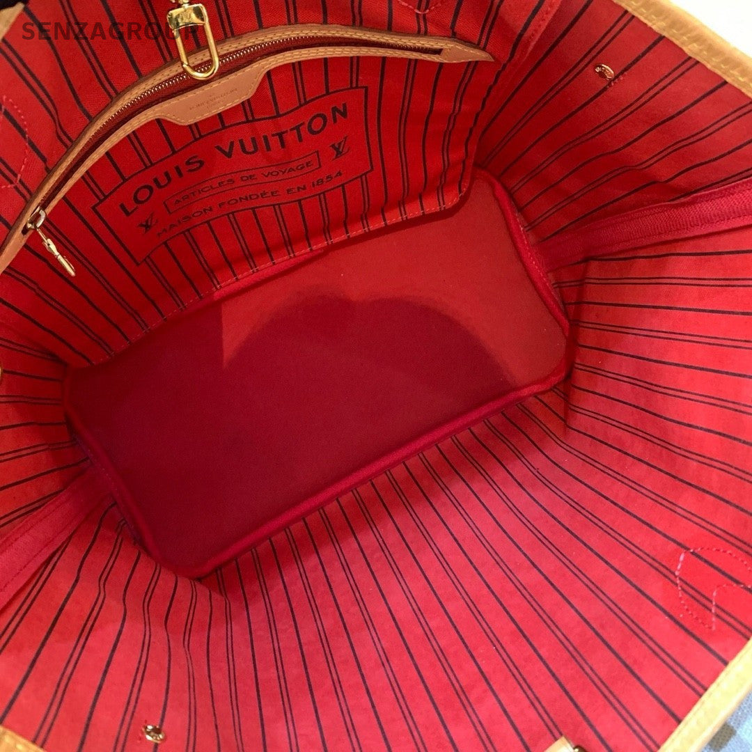 Louis Vuitton Monogram Neverfull Medium with Subpackage tote Shoulder bag