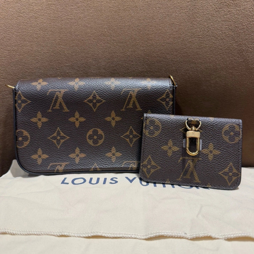 Louis Vuitton Canvas Multi Pochette Crossbody Bag For Women