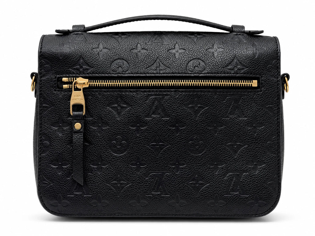 Louis Vuitton Pochette Metis Monogram Empreinte Black Shoulder Bag Crossbody