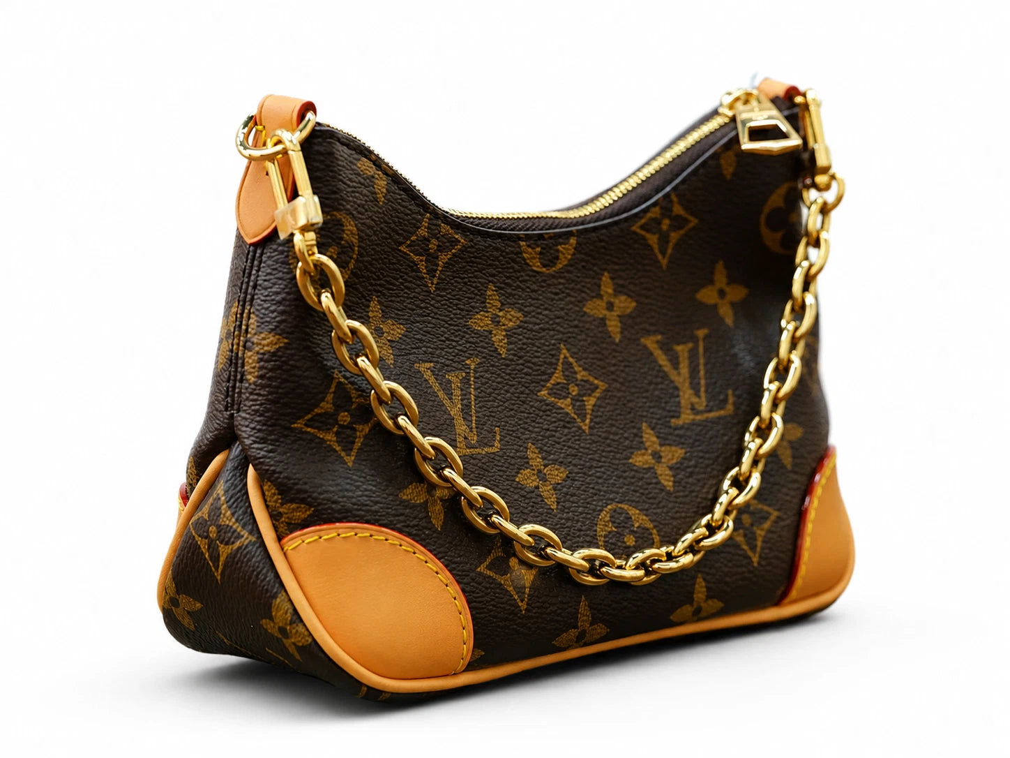 Louis Vuitton Nano Boulogne Monogram Canvas Chain Shoulder Bag Almost Brand NEW