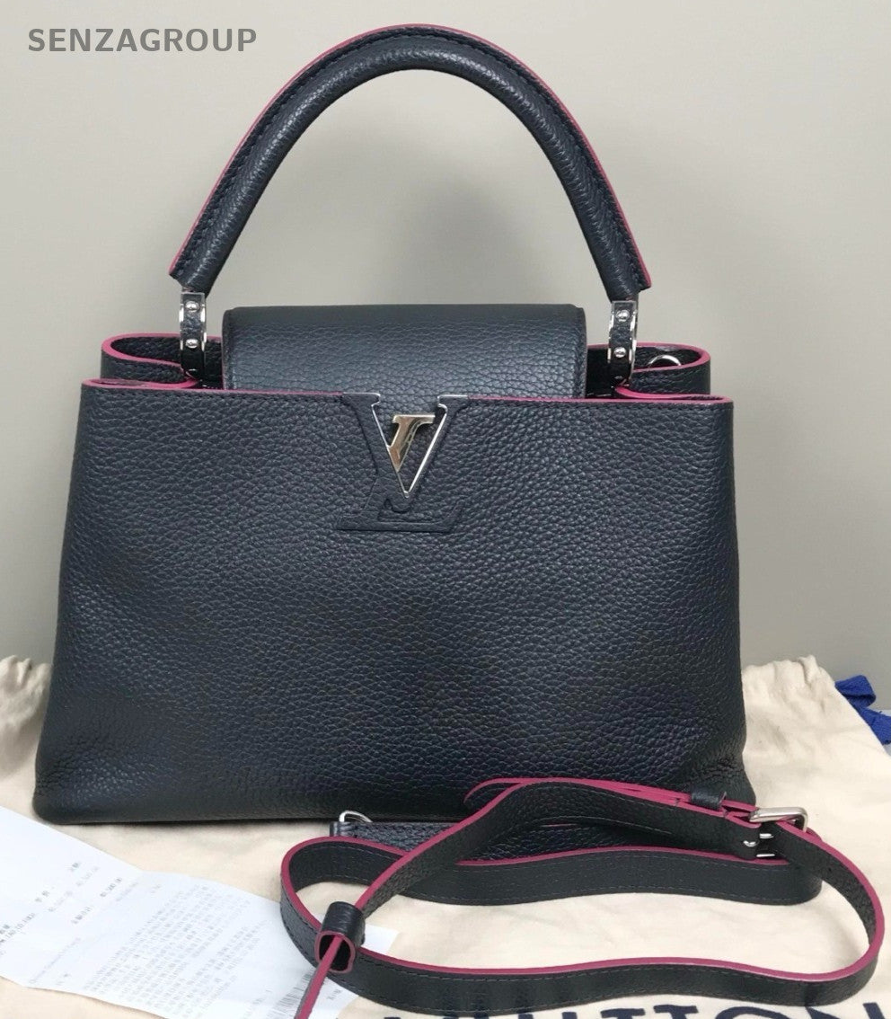 Louis Vuitton Capucines cap Top Handle 2WAY Shoulder bag Leather
