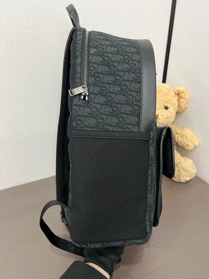 Dior 8 Series Dark Pattern Backpack For Women