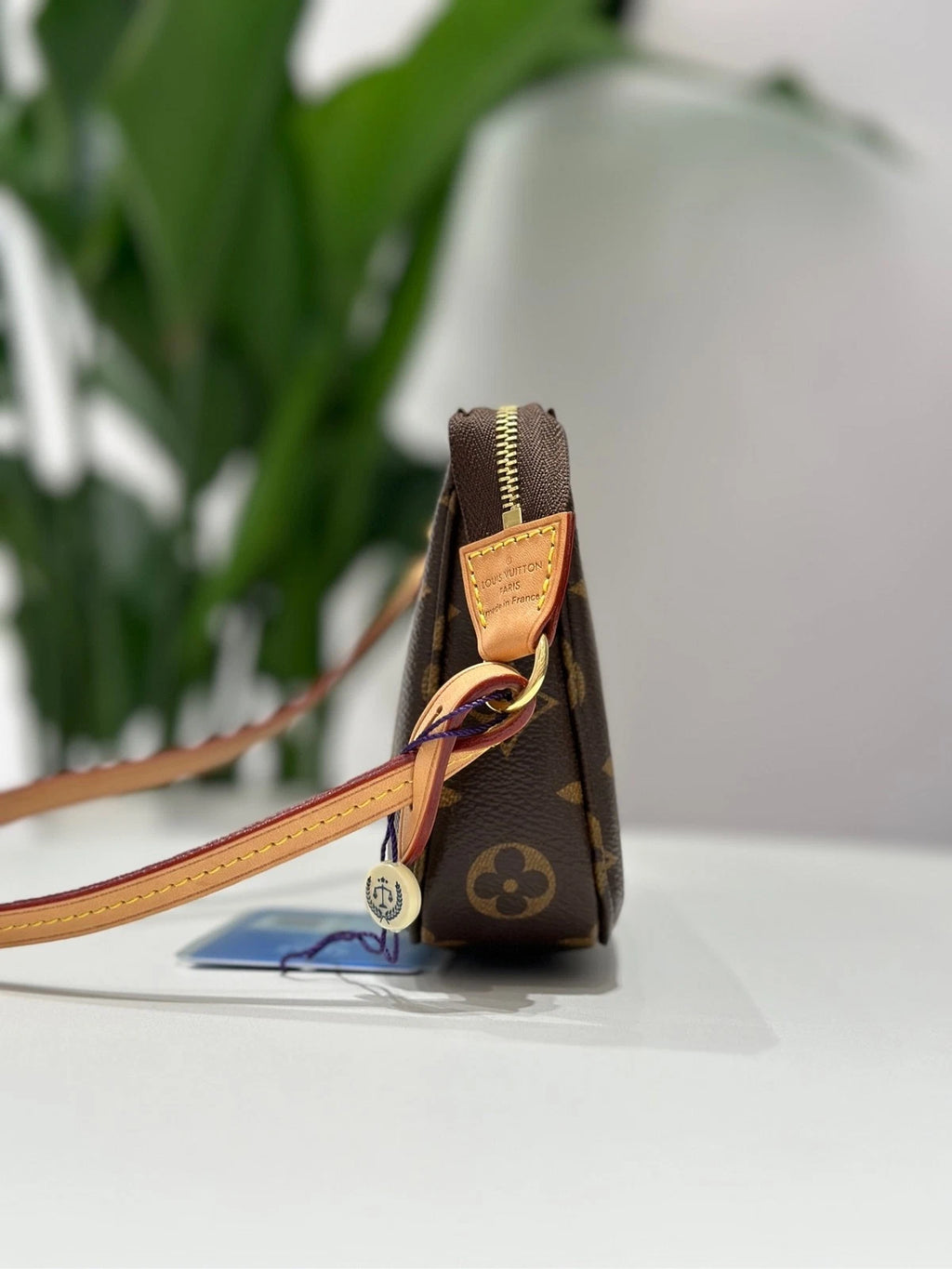 Louis Vuitton Pochette Accessoires Monogram Canvas Large Shoulder Bag