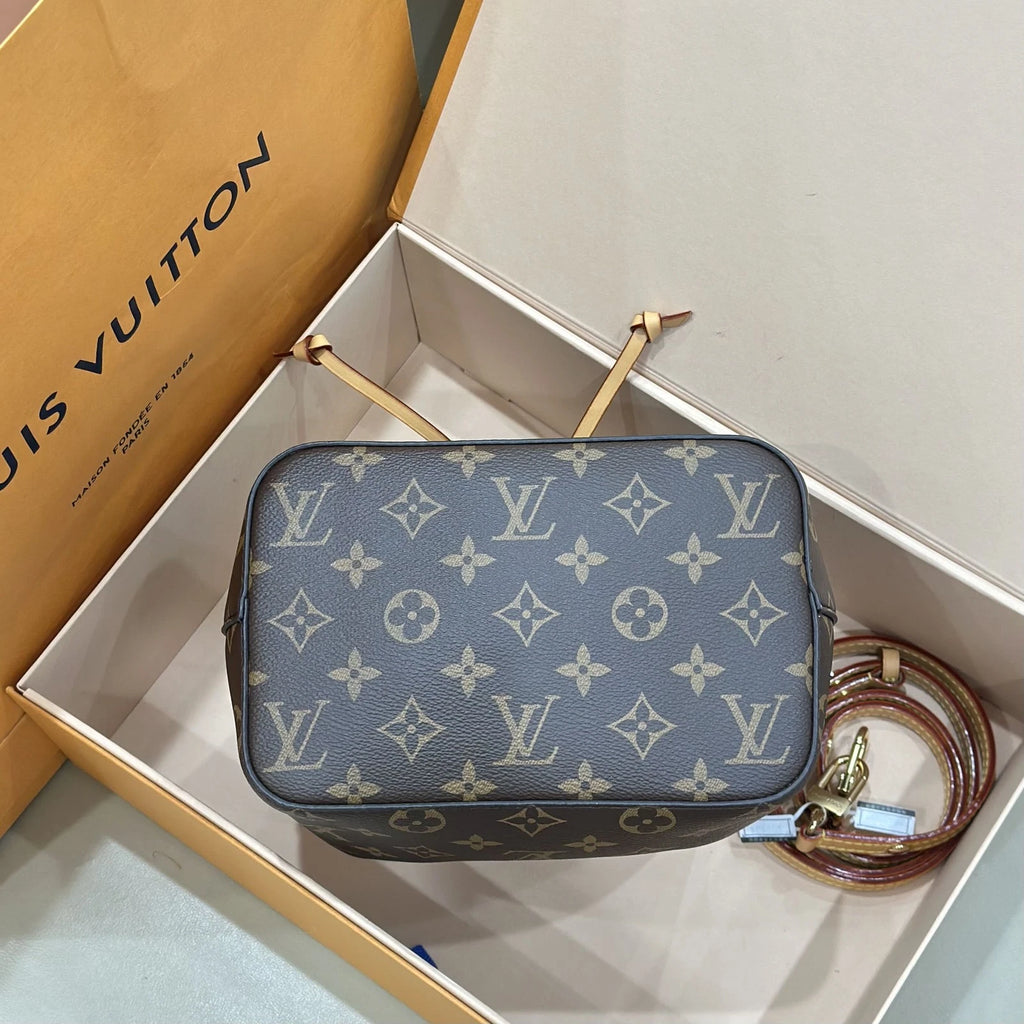 Louis Vuitton Noe BB Small Furry Bucket Bag For Women