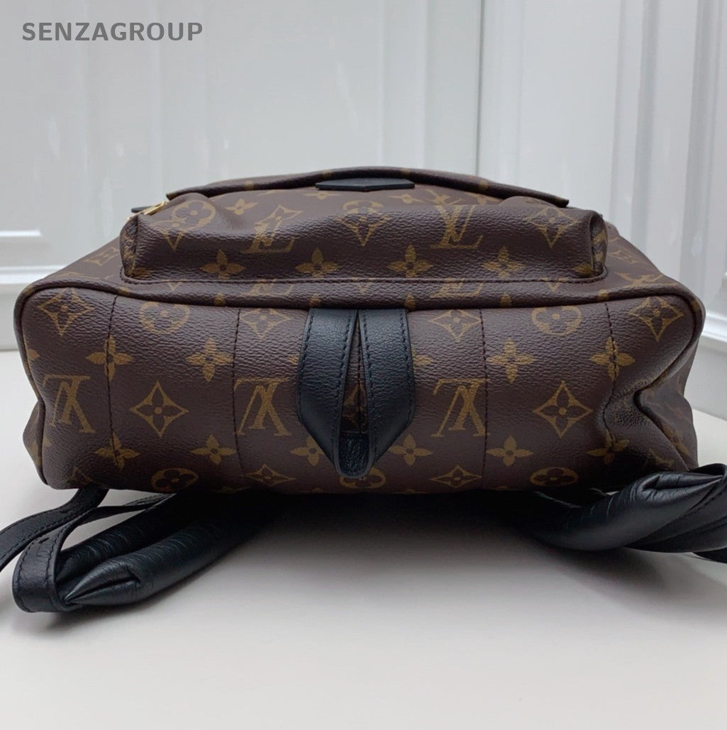 Louis Vuitton Monogram Backpack Brown Gold Unisex Adults Classic