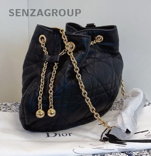 Chirstian Dior Summer Series AMMI Drawstring Shoulder bag