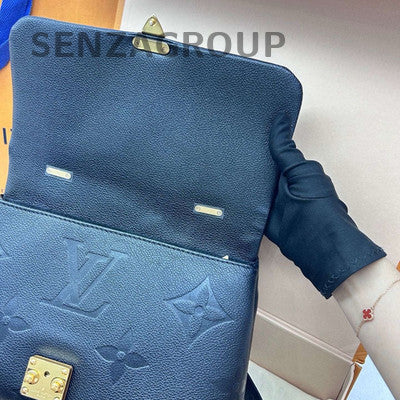 Louis Vuitton Madeleine MM Black Gold Monogram Shoulder Bag