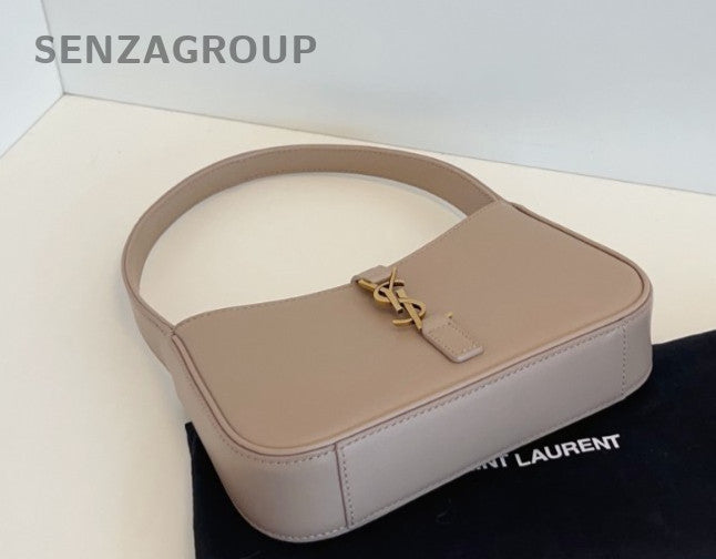 YSL Saint Laurent Hobo mini Milk tea Color Shoulder bag Women