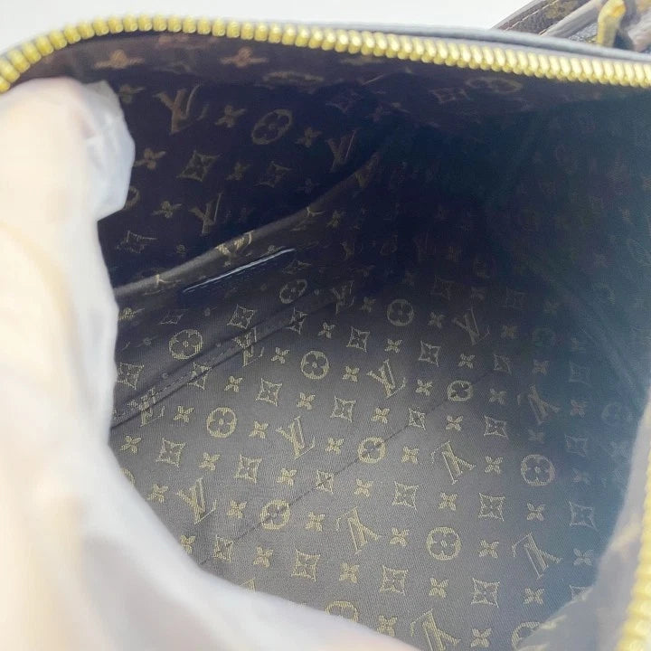 Louis Vuitton Express PM Black Calfskin Monogram Shoulder Bag