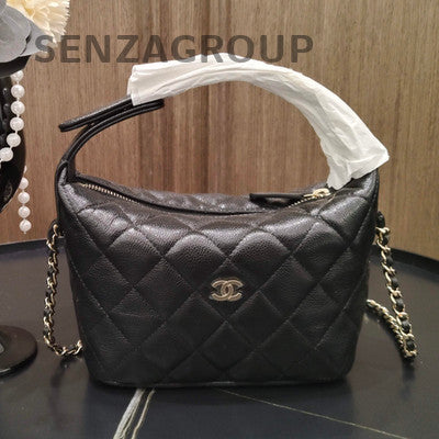 Chanel Black Gold Quilted Classic Flap Bag - Timeless Women's Fashion