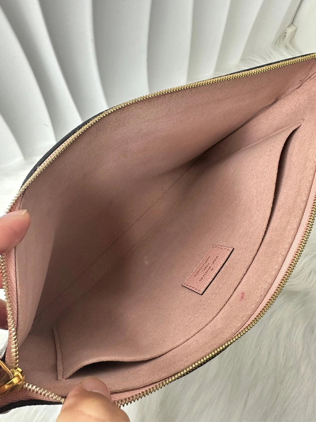 Louis Vuitton Monogram Colorblock Canvas Clutch For Women