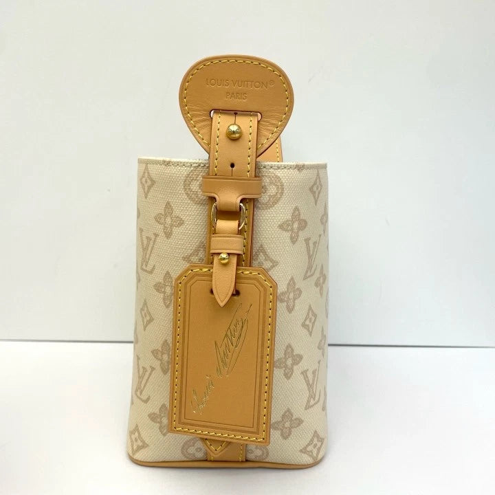 Louis Vuitton All In BB 130th Limited Bucket Bag Beige For Women